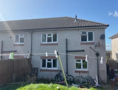 Rear of property, garden