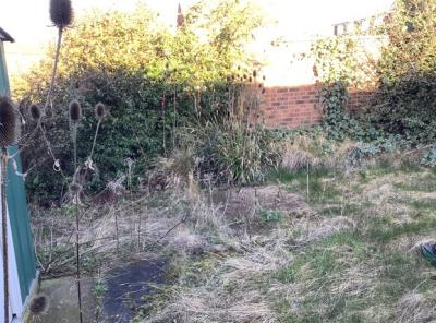 Private rear garden